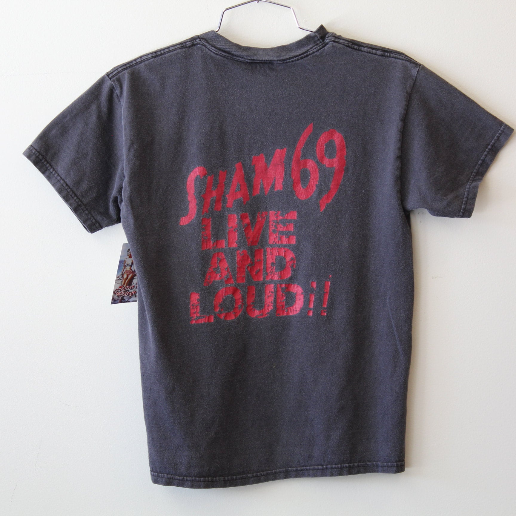 80s Sham 69 Vintage Band T-Shirt | Memo's Vintage